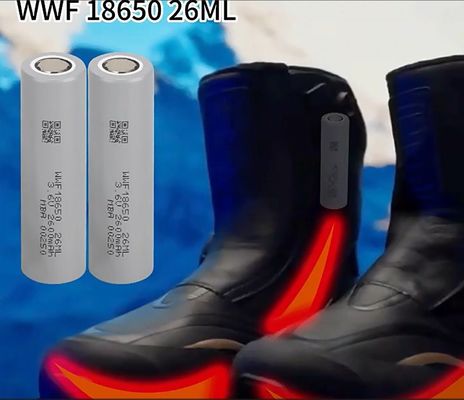 저온 18650 재충전 배터리 3000mAh 2600mAh 실린더 리온 배터리