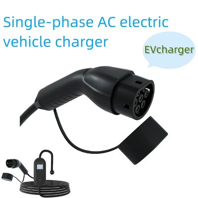 220V AC 가정용 전기 자동차 충전기 단일 단계 전기 자동차 벽 박스