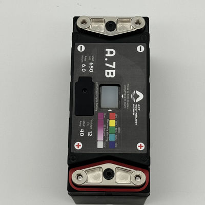 검은색 LiFePO4 12V 오토바이 시작 배터리 A7BS 650 피크 CCA