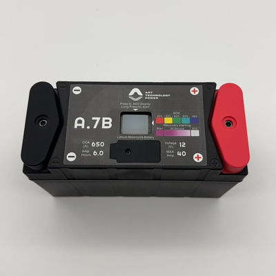 12V 6A 오토바이 시작 배터리 12.8V 리?? 배터리 야외 비상 사태
