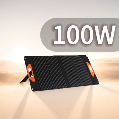 DC 출력 19V/5.3A 야외활동용 100W 접이식 태양 전지판