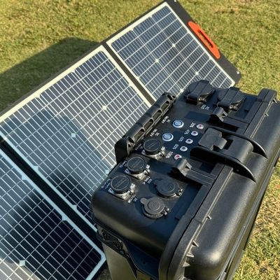 400W 접이식 태양 전지 패널 모노 실리콘 접이식 태양 전지 충전기