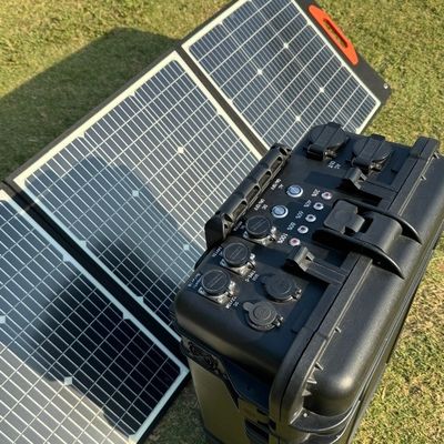 전원 공급 200W 태양 전지 패널 충전자 CE 인증과 함께 휴대용 태양 전지 시스템
