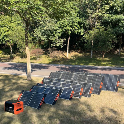 60W 100W 120W 검은색 태양광 태양광 패널 최고 5V 9V 12V 15V