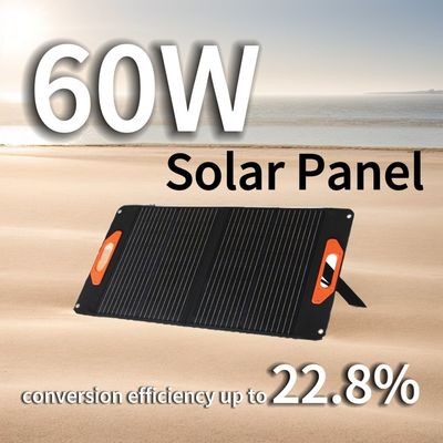 USB-C 출력 Pd 45W 최대 5V/9V/12V/15V 태양 전지 패널 50W 60W 100W 모노 폴리