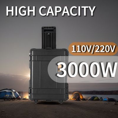 3000W 고전력 출력 리?? 철화강 배터리 휴대용 발전소