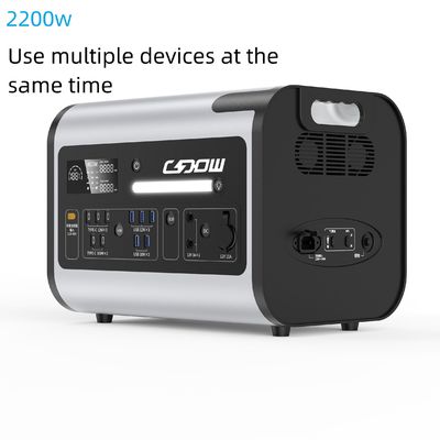 사용자 정의 순수 시노파 220V 2048wh LiFePO4 발전기 모바일 발전소