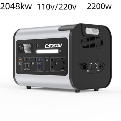 2200W 초능력 리?? 철화강 휴대용 발전소
