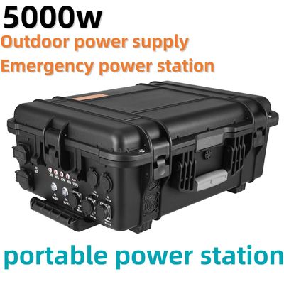 3000W/4000W/5000W 태양광 야외 모바일 충전소 USB/C 타입 18W 최대 출력