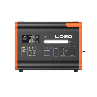 고전력 휴대용 발전소 2200W 리?? 철화강 배터리 태양 시스템