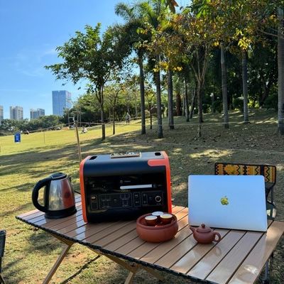 LiFePO4 비상용 휴대전화 발전소 2000W 2200W 야외 캠핑용 급속 충전