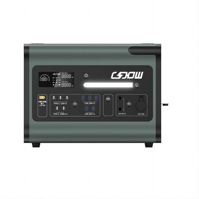 1800W-2400W 태양 전지 충전 발전기 LiFePO4 배터리 휴대용 모바일 전력 가정용 전력