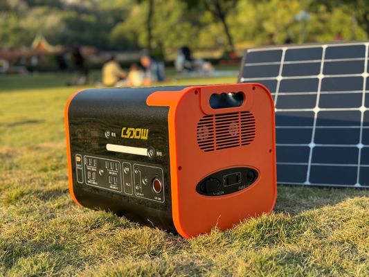 300W 500W 1800W 비상 여행 백업용 휴대용 재충전 태양광 발전소