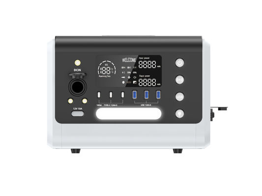 무선 충전 및 LiFePO4 배터리와 함께 다단계 600W 휴대용 전원 공급 장치