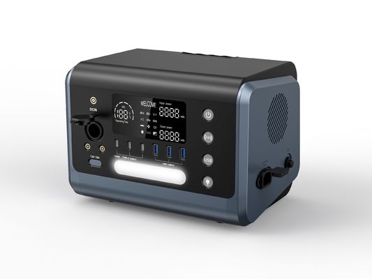 무선 충전 및 LiFePO4 배터리와 함께 다단계 600W 휴대용 전원 공급 장치