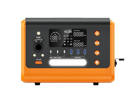 사용자 정의 600W 무선 충전 AC/230 출력 발전소 가정 및 캠핑