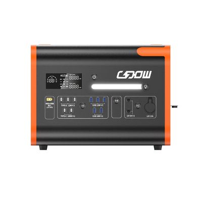 4400W 피크 파워 BMS 보호 및 순수 시노파와 함께 휴대용 태양 전력 발전소