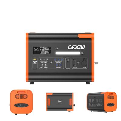 LiFePO4 출력형 2000W 휴대용 태양 발전기 2200W 가정용 태양광 발전소