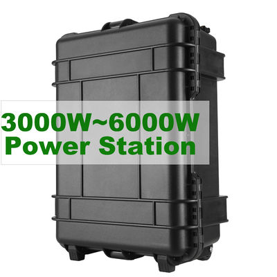 15A 최대 AC 출력 전류 휴대용 태양광 발전소 가정 및 캠핑용 5000W