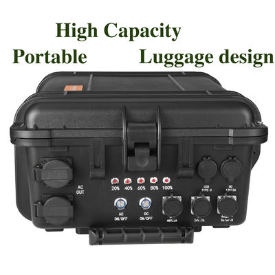 15A 최대 AC 출력 전류 휴대용 태양광 발전소 가정 및 캠핑용 5000W