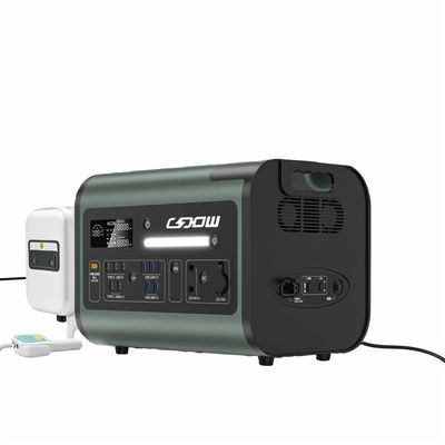큰 용량 2000W 휴대용 충전을 위한 쌍방향 빠른 충전 태양광 발전기
