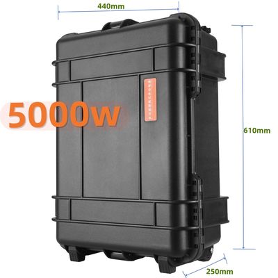 5000W 휴대용 발전소 순수 시노파 인버터와 EU/미국 유니버설 소켓