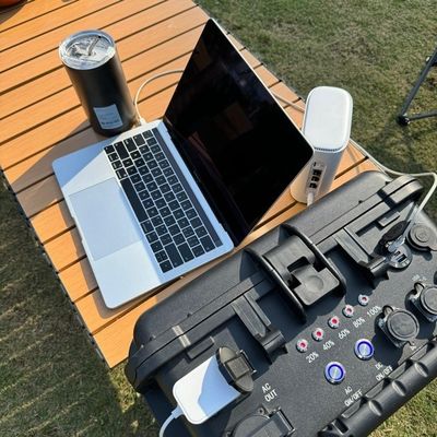5000W 휴대용 발전소 순수 시노파 인버터와 EU/미국 유니버설 소켓