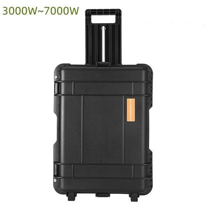 캠핑 및 비상 전력 공급을위한 AC 순 시노 파 6000W 휴대용 발전소