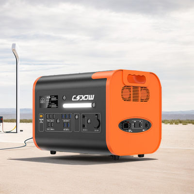 LiFePO4 배터리 무선 충전 모바일 전원 2000W 230V 110V 야외 캠핑용