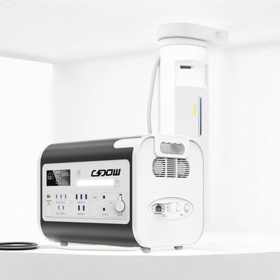 무선 충전 태양광 발전소 2000W 발전기 다기능 출력 포트