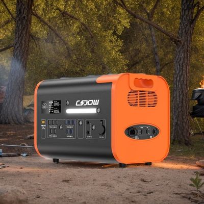 무선 충전 태양광 발전소 2000W 발전기 다기능 출력 포트
