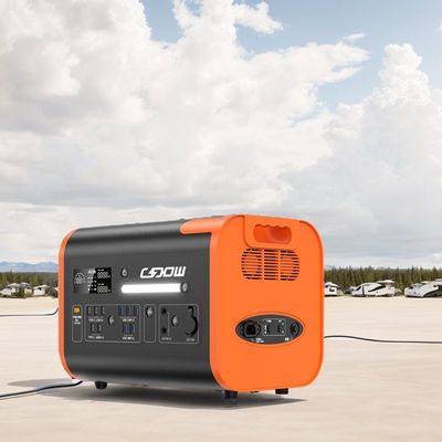 2048wh 오프 그리드 발전소 800W ABS PC 알루미늄 합금 셸