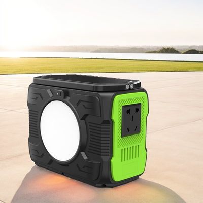 200W 태양전지와 함께 변형 된 파동 AC 출력 캠핑 모바일 리?? 발전소