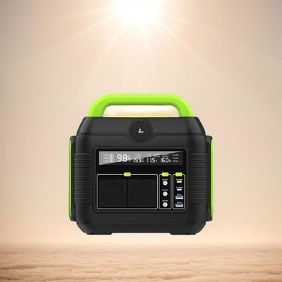 휴대용 600W/160000mAh 빠른 충전 전원 기기 110V AC/DC/USB/C형 야외 출력 전원 은행