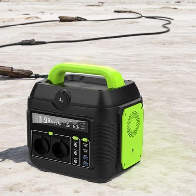 휴대용 600W/160000mAh 빠른 충전 전원 기기 110V AC/DC/USB/C형 야외 출력 전원 은행