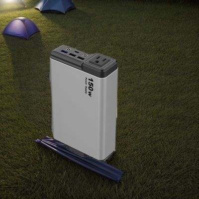 재활용 가능한 150W AC 소켓 수정 된 파동 백업 배터리 공급 휴대용 발전소