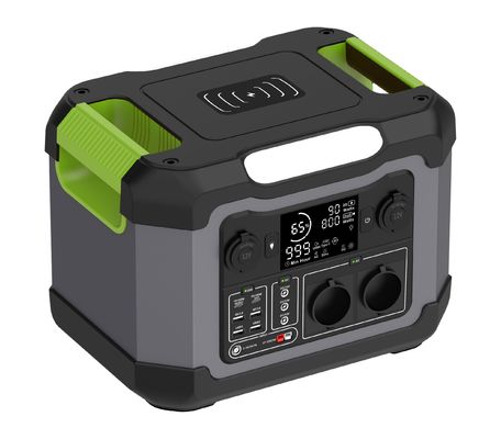 야외 및 가정용 무선 태양 발전기 1200W AC 출력 230V 휴대용 발전소