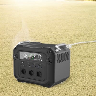 다중 보호 2500W 110V 120V 태양 발전기 고 전력 모바일 충전