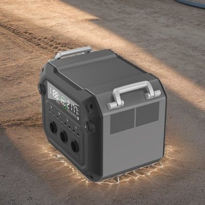 다중 보호 2500W 110V 120V 태양 발전기 고 전력 모바일 충전