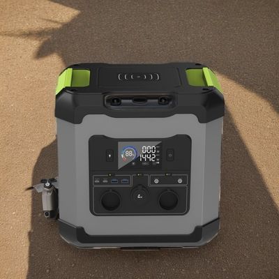 고전력 이동 전력 초고속 2000W 에너지 저장 전력 발전소 USB2 출력 5V/4.5A