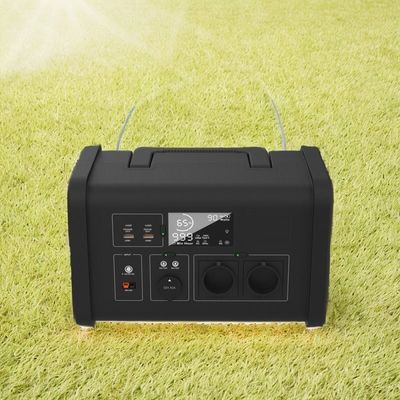700W AC 출력 비상 전력 저장 태양 입력 휴대용 에너지 저장 전력 발전소
