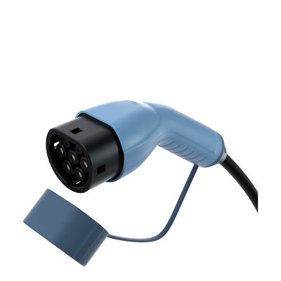 블루 포터블 EV 충전소 3.5kw 모바일 EV 충전기 도로변 사용용