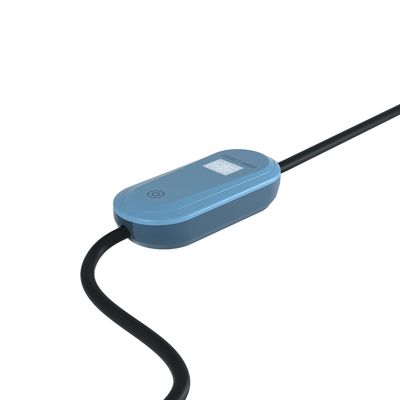 블루 포터블 EV 충전소 3.5kw 모바일 EV 충전기 도로변 사용용