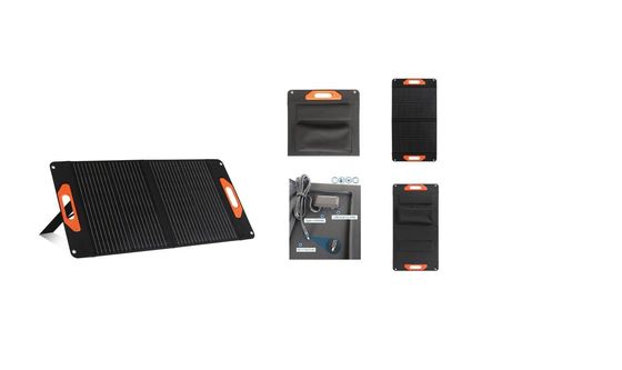 60W 100W 200W 모노 크리스탈린 실리콘과 함께 검은색 태양 전지 모듈