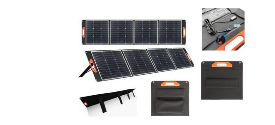 38.5V 7.8A 단결성 실리콘 태양 전지 패널 300W 전원 공급