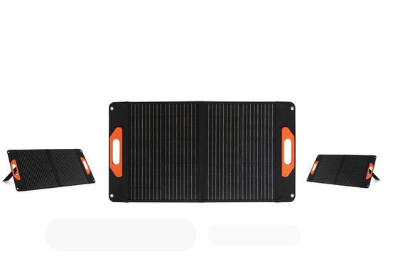 전원 공급 캠핑 RV용 단 결정적 실리콘 접착 태양 전지 패널 60W 100W 200W