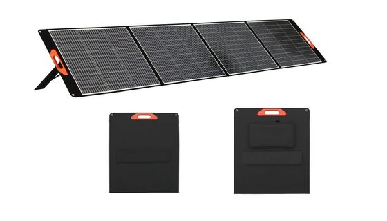 100W 폴더블 모노 크리스탈린 실리콘 태양 전지판 검은색 CE 인증