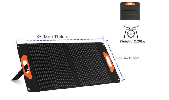맞춤형 모노 크리스탈린 태양전지 60W 100W 200W