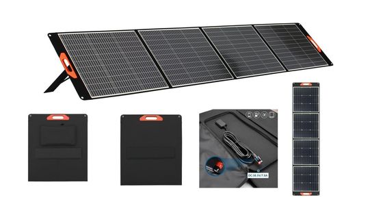 60W 100W 200W 400W 단일 결정성 실리콘 태양 전지 패널
