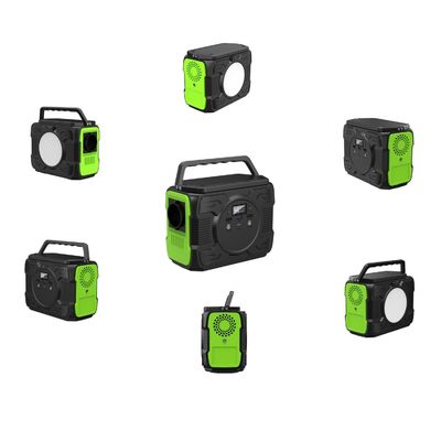 200W 휴대용 전력 발전소, 3차 리?? 배터리, 사냥용 4W LED 조명